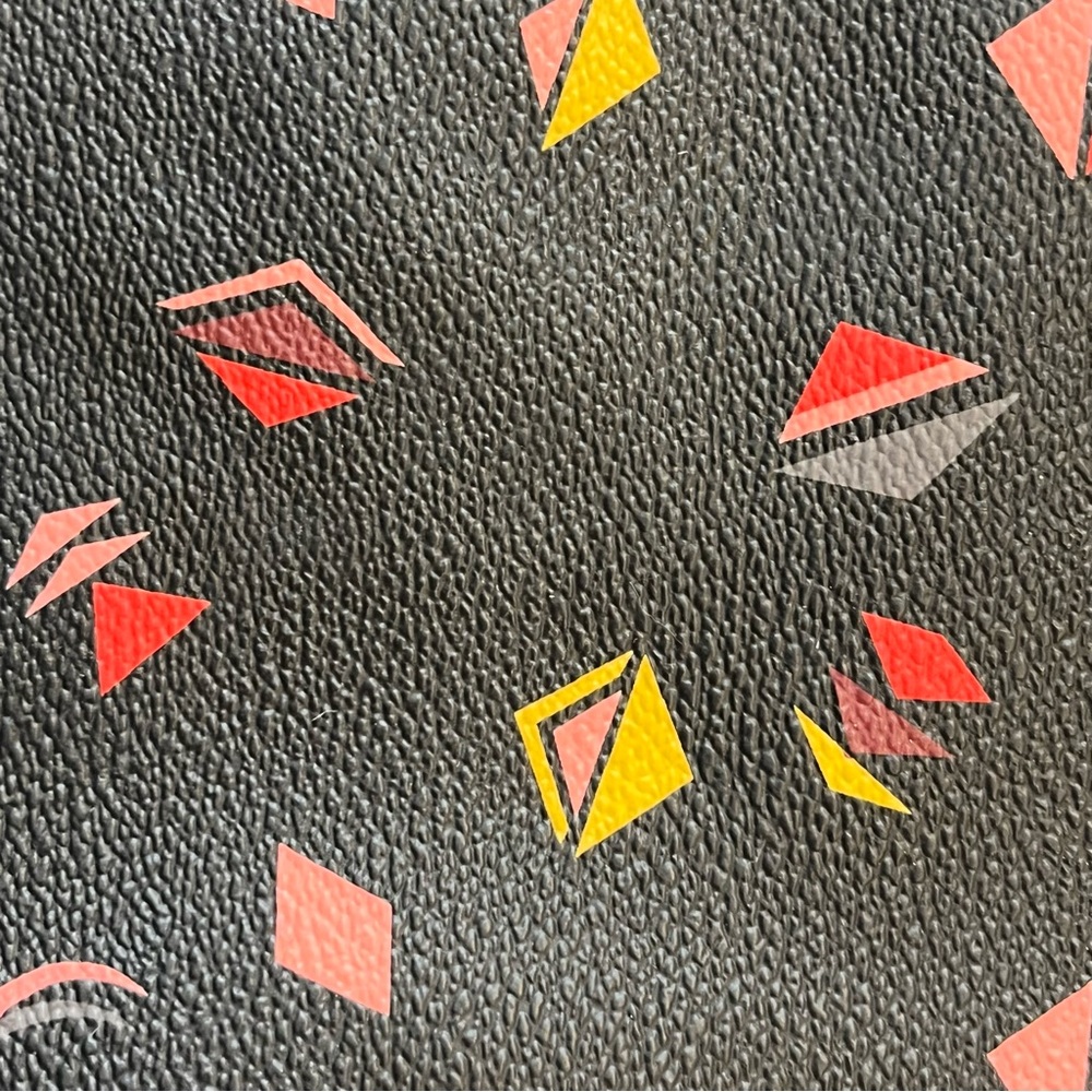 Fossil Crossbody Abstract Triangle Geometric Purs… - image 6